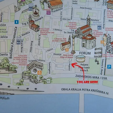 住宿加早餐酒店 Domus Romana Lux 扎达尔